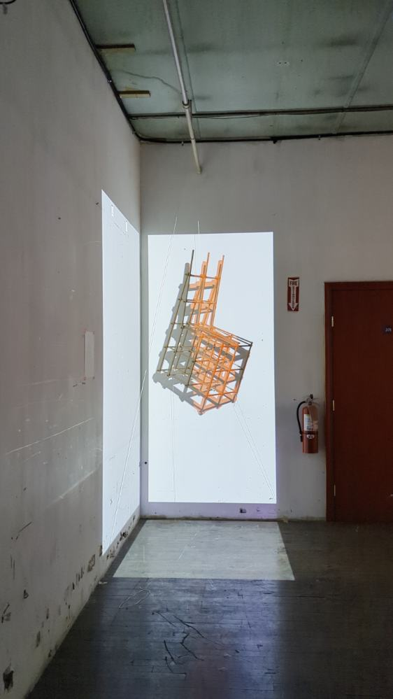Sequence of a visual on the chair